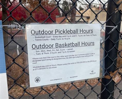 Arlington board to address pickleball noise near Walter Reed Community Center